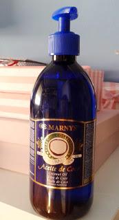 Aceite de coco para el cabello