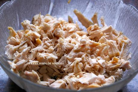 EMPANADILLAS DE POLLO CON BECHAMEL