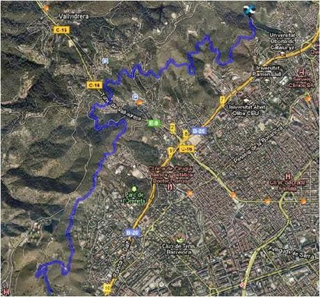 EL AY.UNTAMIENTO DE BARCELONA, QUIERE COBRAR 2 €, POR PASEAR EN LA CARRETERA DE LES AIGÜES, ¡¡¡ QUÉ CARADURA...!!!...3-02-2014...!!!