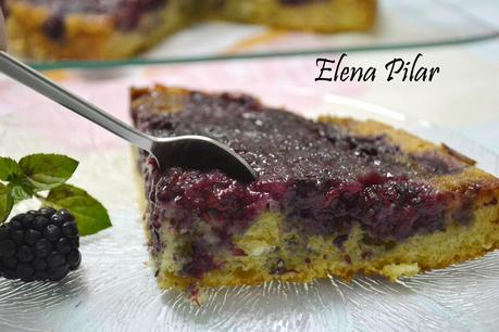 Pastel invertido de Moras