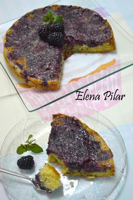 Pastel invertido de Moras
