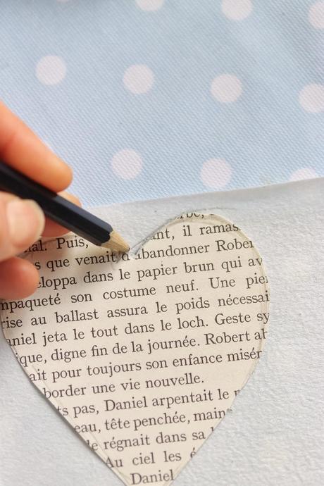 DIY - Portavelas vieux livre