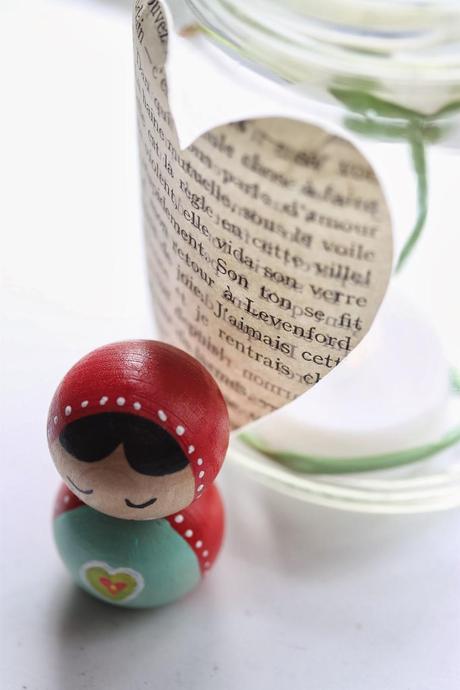 DIY - Portavelas vieux livre