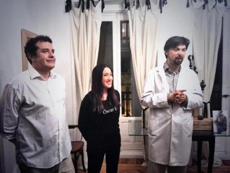 Los Anfitriones: Thinko Jewelry, Peluqueros Oscar G y Marcos Garaban.