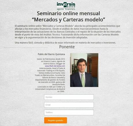 Evolución Carteras Modelo hasta el 3 de Febrero de 2014