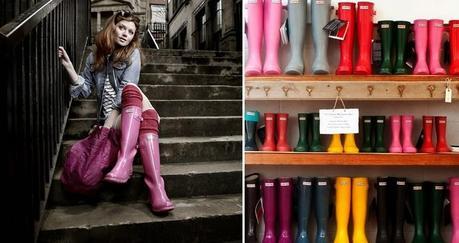 Botas de lluvia para chicas Plus Size