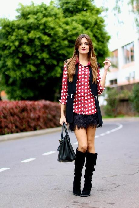 Hearts and feathers Hearts and feathers