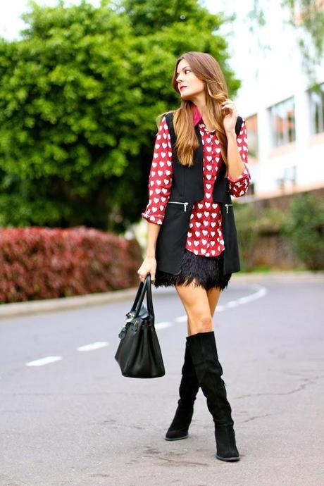 Hearts and feathers Hearts and feathers