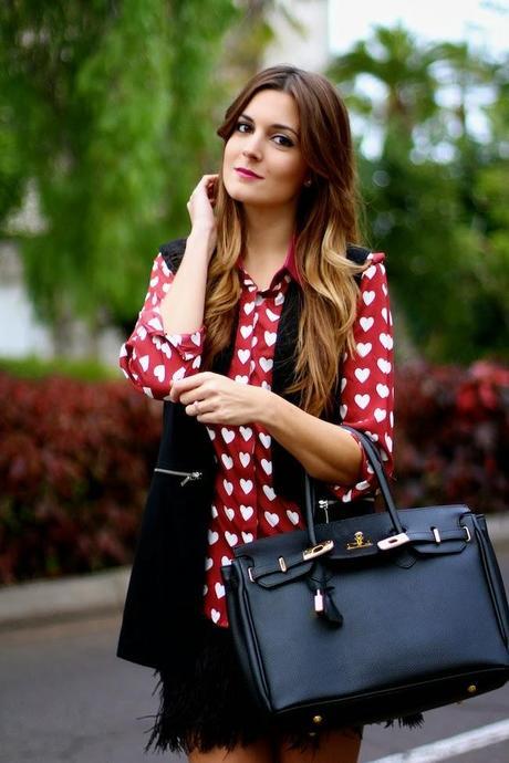 Hearts and feathers Hearts and feathers