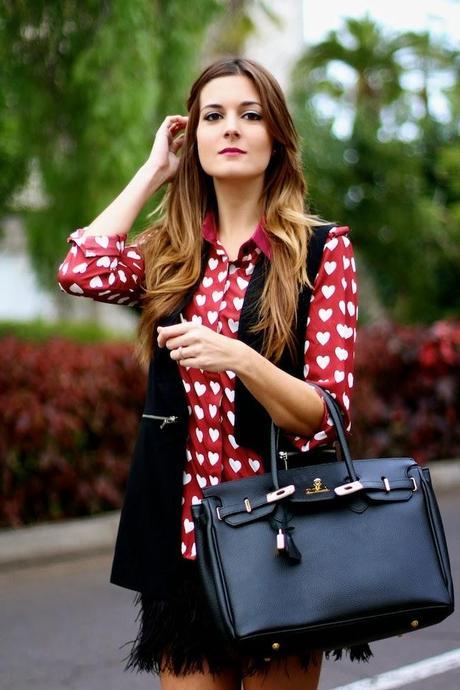 Hearts and feathers Hearts and feathers