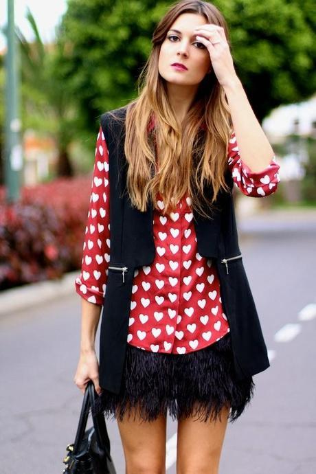 Hearts and feathers Hearts and feathers