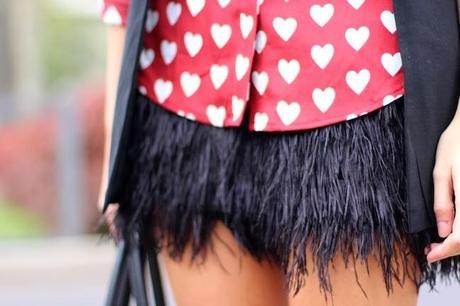 Hearts and feathers Hearts and feathers