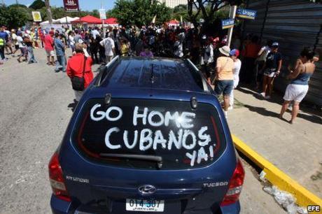 En Venezuela la Gn protege cubanos atacando opositores