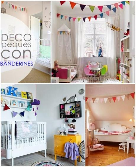 Ideas para decorar con BANDERINES!