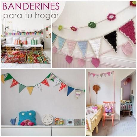 Ideas para decorar con BANDERINES!