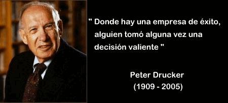 Las Mejores Frases de Peter Drucker, Génesis del Management