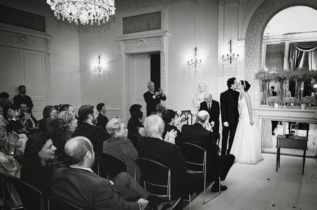 La boda en el Palacio Miramar de Patricia y Mayr.