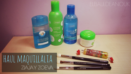 HAUL Maquillalia: Ziaja y Zoeva