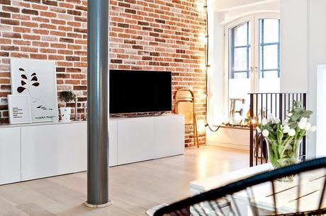 UN LOFT CON ESTILO INDUSTRIAL