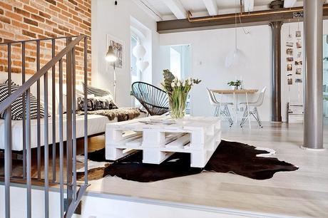 UN LOFT CON ESTILO INDUSTRIAL