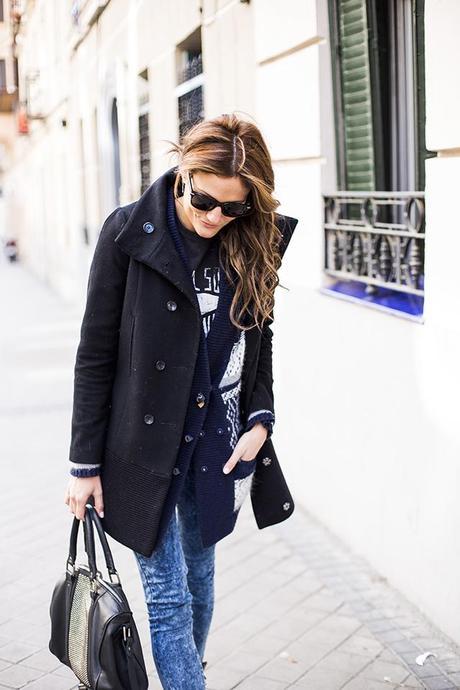 STUDS OUTFITS, tequilasolo, hakei, acid jeans mango, 4 contra 1 eyewear, dime que me quieres, Maje, mago bootas tachuelas, cristina blanco, guia de estilo, spanish fashion blog