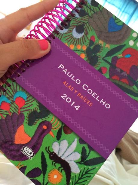 Agenda Paulo Coelho, la necesidad de una agenda, planea por escrito