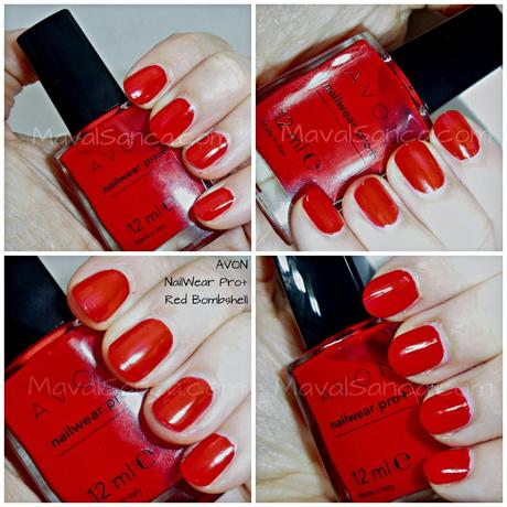 AVON - NailWear Pro + Red Bombshell