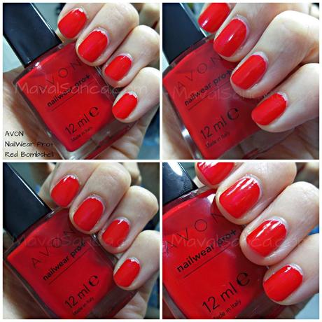 AVON - NailWear Pro + Red Bombshell