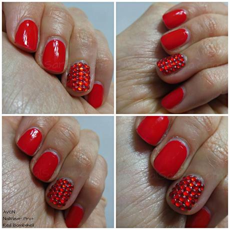 AVON - NailWear Pro + Red Bombshell