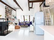 loft estilo ecléctico luminoso