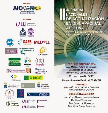 II Jornadas de Actualización en Discapacidad Auditiva en la Universidad de La Laguna