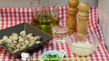 Receta de berberechos al vino blanco