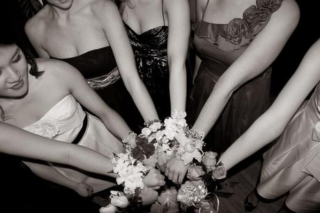 damas de honor y corsages