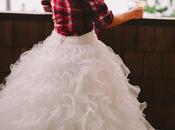 novias atrevidas visten camisas cuadros