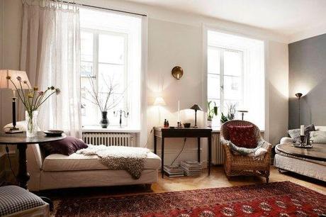 mini pisos decoración estilo nórdico clásico vintage decoración y diseño nórdico decoración para los mas mayores decoración interiores espacios pequeños cocinas blancas pequeñas blog decoración nórdica 