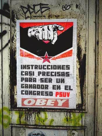 Cartel cómic - Congreso PSUV