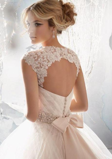 Vestido de novia con escote en la espalda - Paperblog