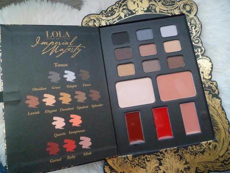 PALETA IMPERIAL MAJESTY DE LOLA MAKE UP