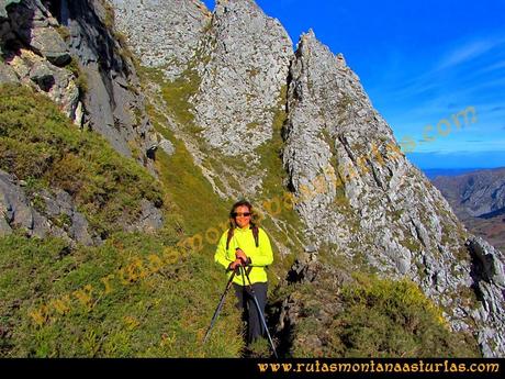 Rutas Montaña Asturias: Subiendo por la Canal a la Hoya