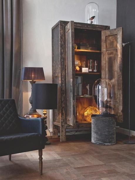 RECICLAR UN VIEJO O ANTIGUO ROPERO COMO MUEBLE DEL SALÓN