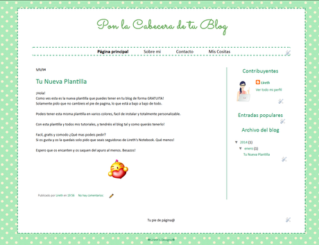 Plantillas Gratis :)