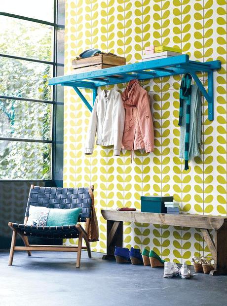 LA IDEA DEL MIÉRCOLES...UNA ESCALERA COMO PERCHERO