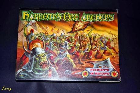 Portada de la caja RRD3 - Harboth's Orc Archers 