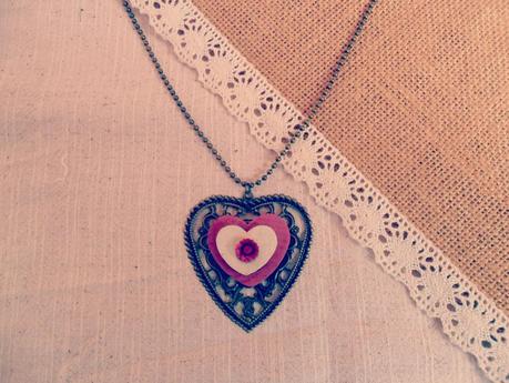 Subasta: Collar My Heart in Love