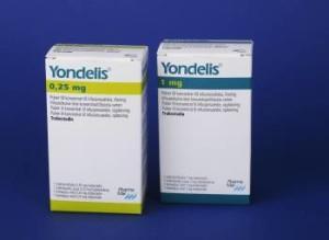 yondelis cáncer medicamento reacciones adversas Zeltia
