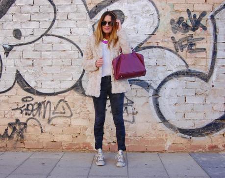 Peluchín & Converse All Star Leather