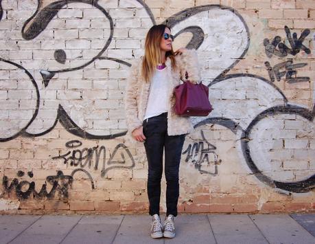 Peluchín & Converse All Star Leather