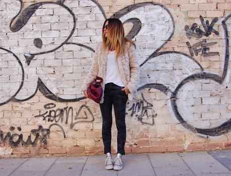 Peluchín & Converse All Star Leather