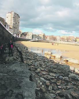 Tempestad en Gijón