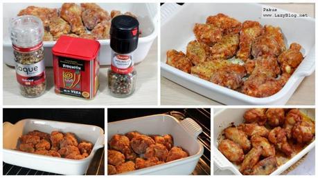 Receta de alitas picantes en el horno al estilo de Buffalo para el derby